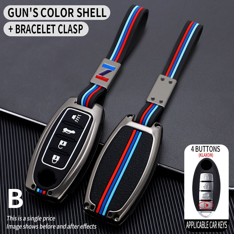For 14 Generations Of Sylphy Key Set 2023 Teana Xiaoqai Qijun Jinke Tuda Car Case Buckle - Image 1